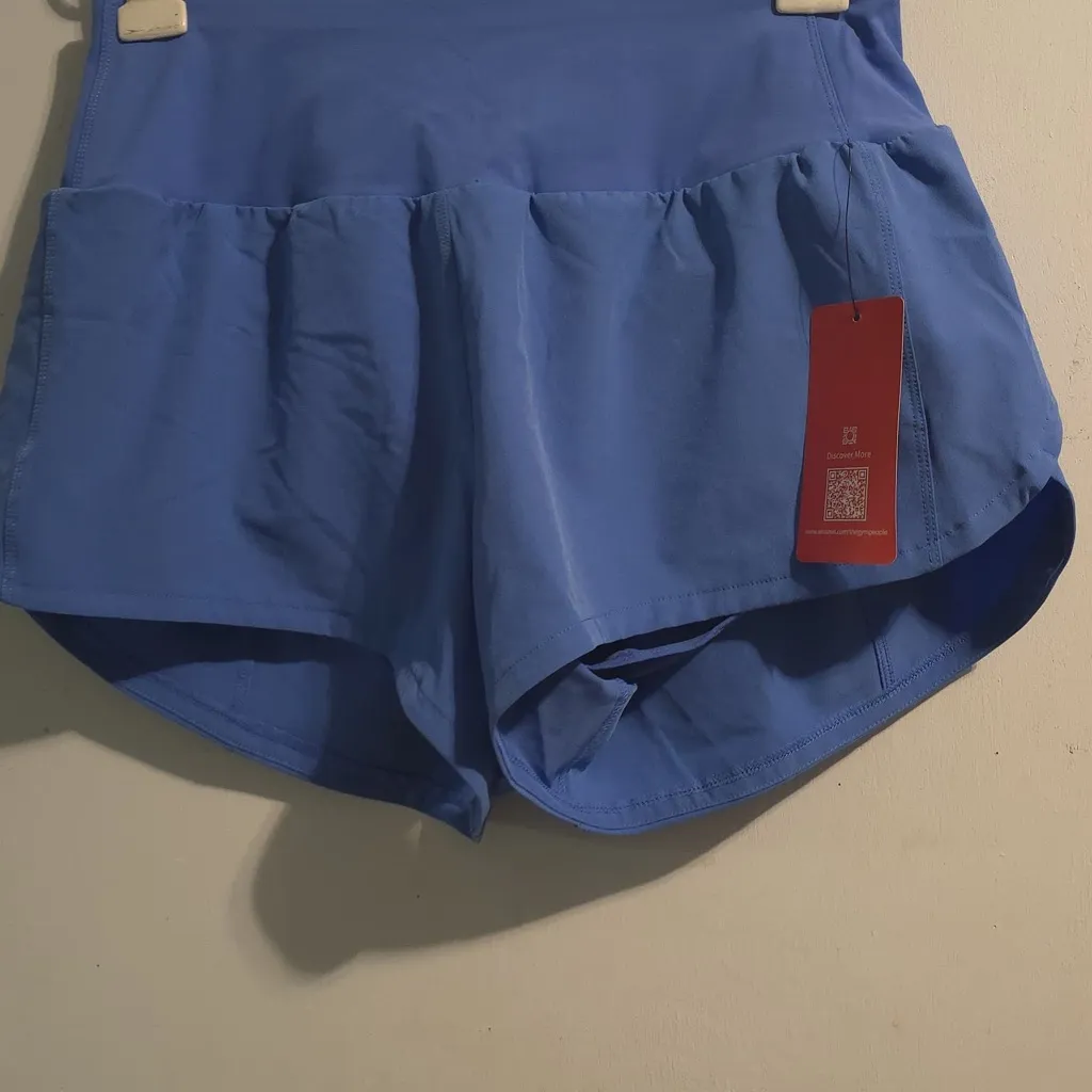 Blue Athletic short Size M - Image 5
