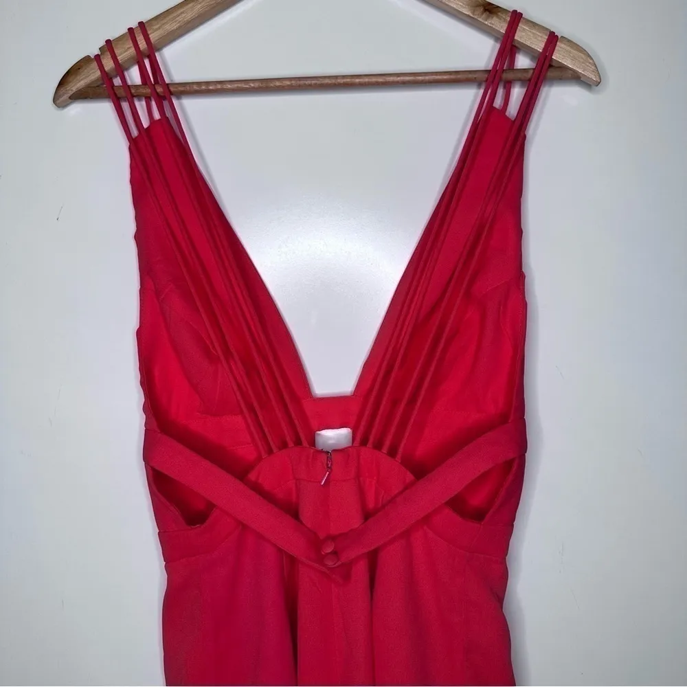 Fame and Partners Strappy Open Back Mini Dress Size 4 - Image 8