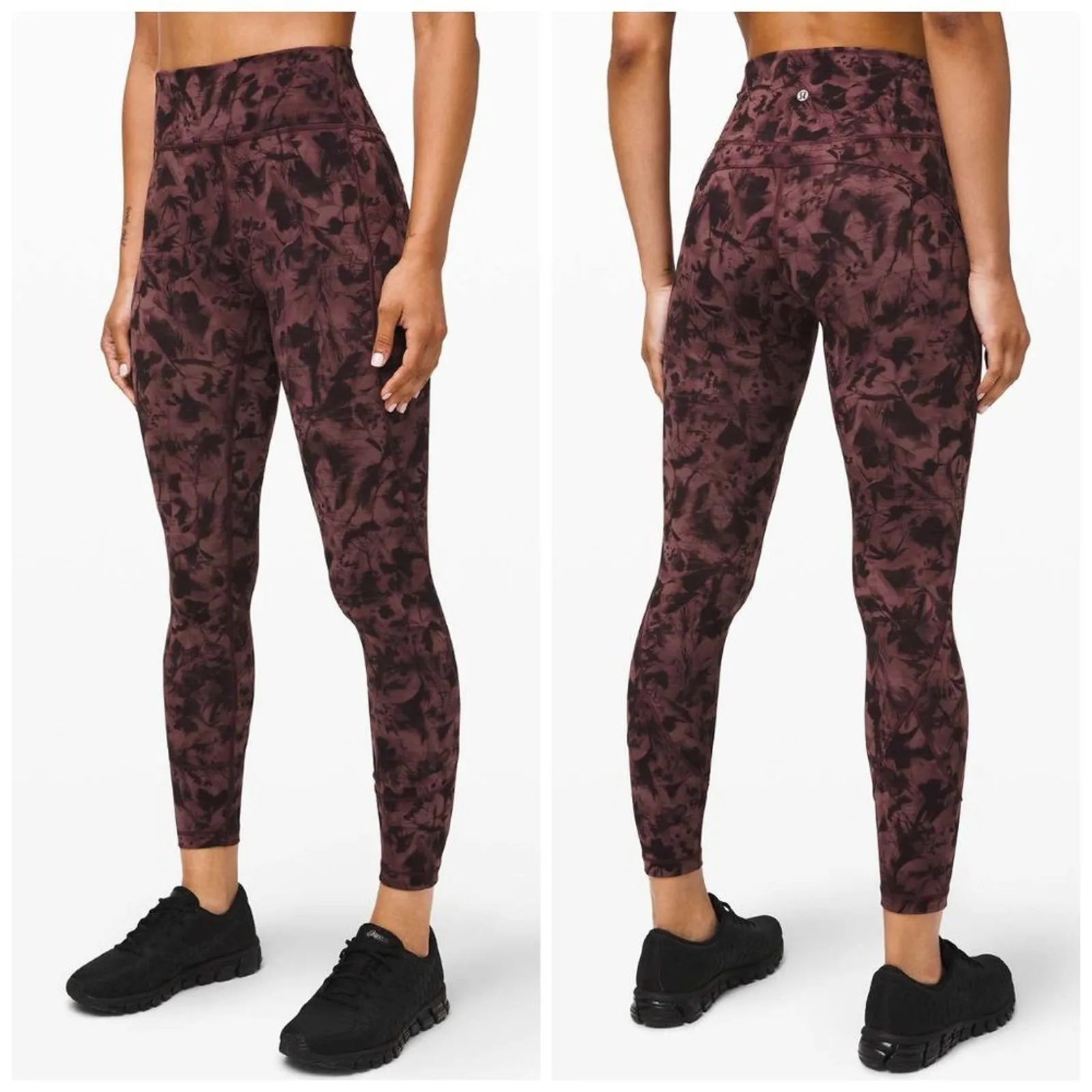 Lululemon In Movement Floral Leggings - Image 2