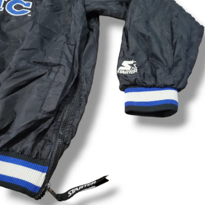 Vintage Starter Jacket Size XL Orlando Magic NBA Basketball Pullover Jacket Flaw - Image 6