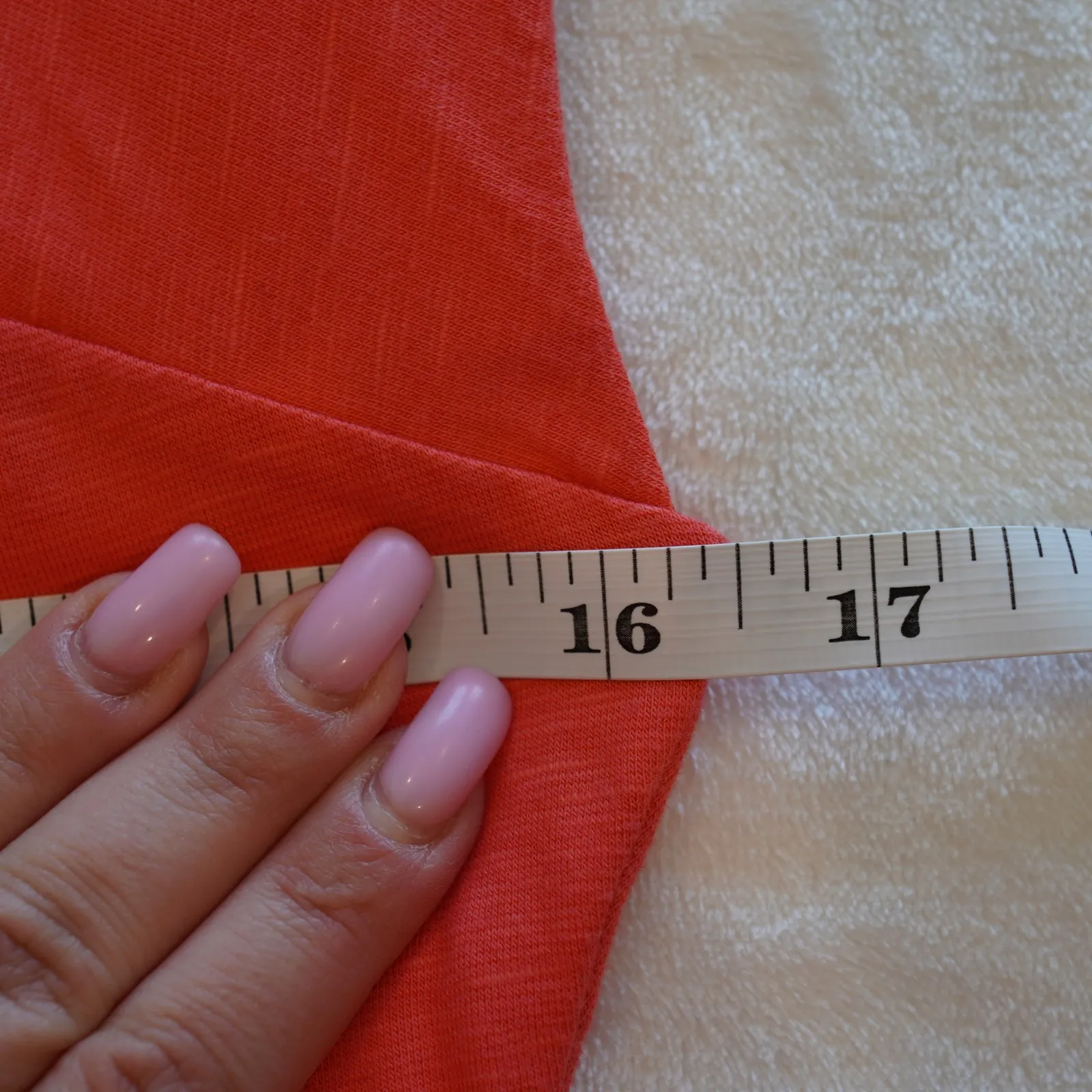 Horny Toad Orange Square Neck Cap Sleeve Midi Dress XS Tencel‎ Cotton Minimalist - Image 6