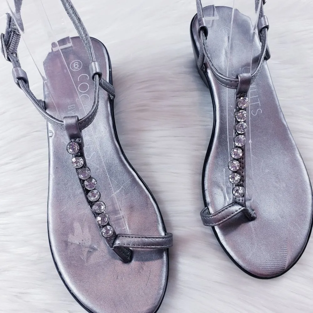 Coconuts by Matisse Kelley Diamond Gem Sandals - Image 3