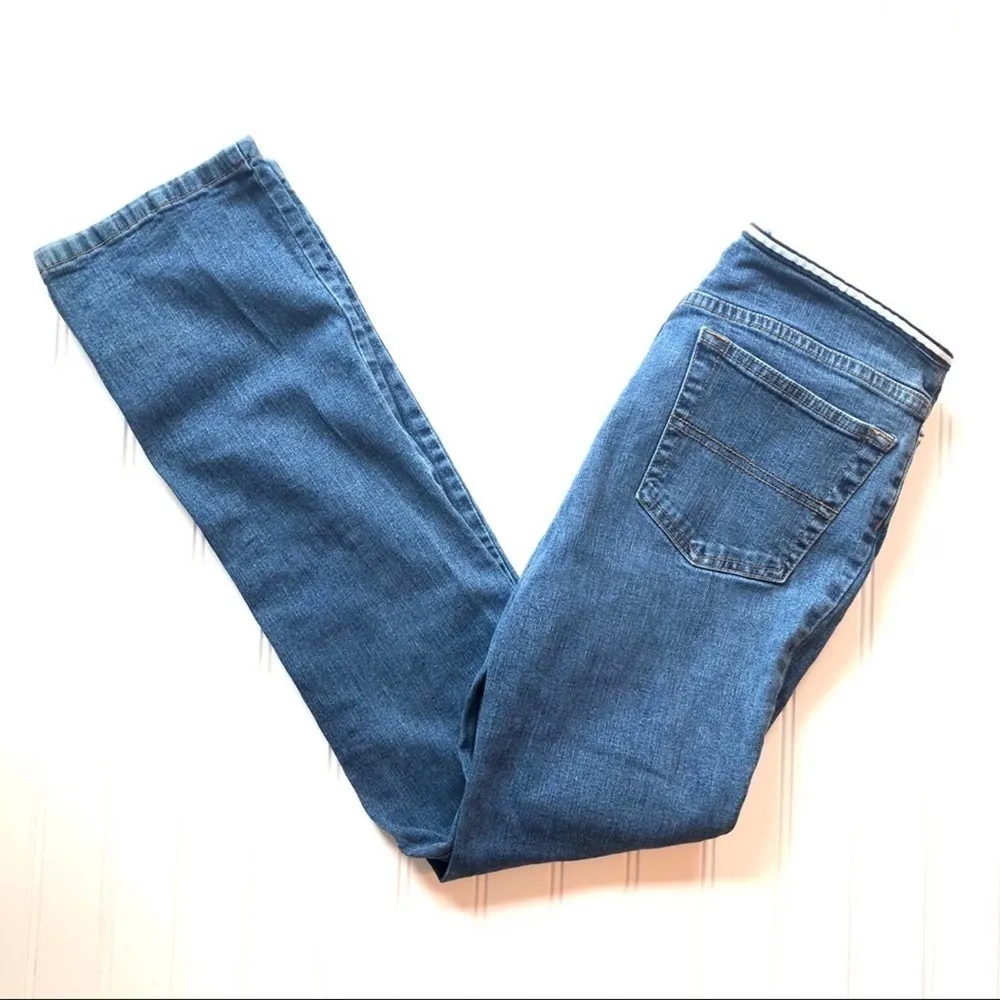 Tommy Hilfiger jeans blue size 5 Denim luy-luy streetwear Y2K vintage - Image 2
