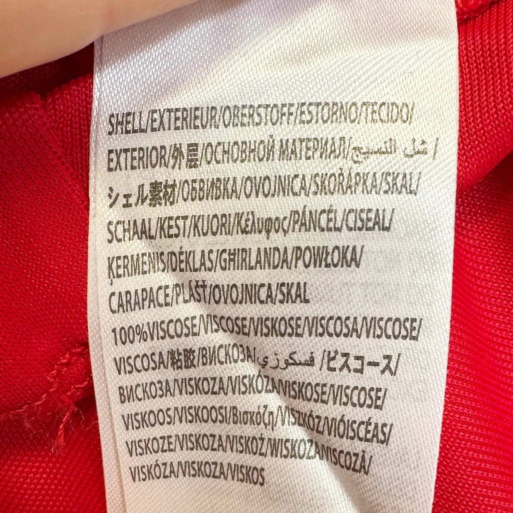 NWT FARM RIO Red Twisted Cup Midi Dress Small - Image 11