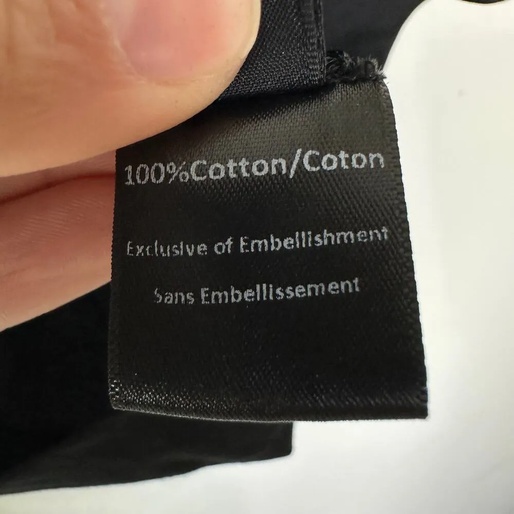 Simone Rocha Black Embellished Bow T - Image 5