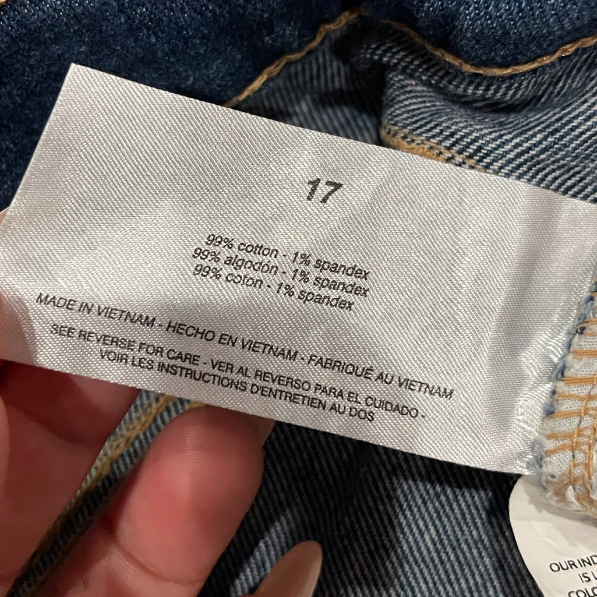 Energie Dark Blue Distressed Boyfriend Jeans - Image 9