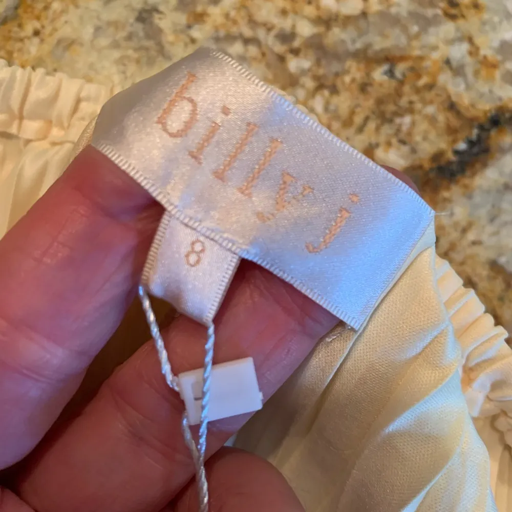 Cream Pleated Halter Maxi Gown Yellow Size 8 - Image 7