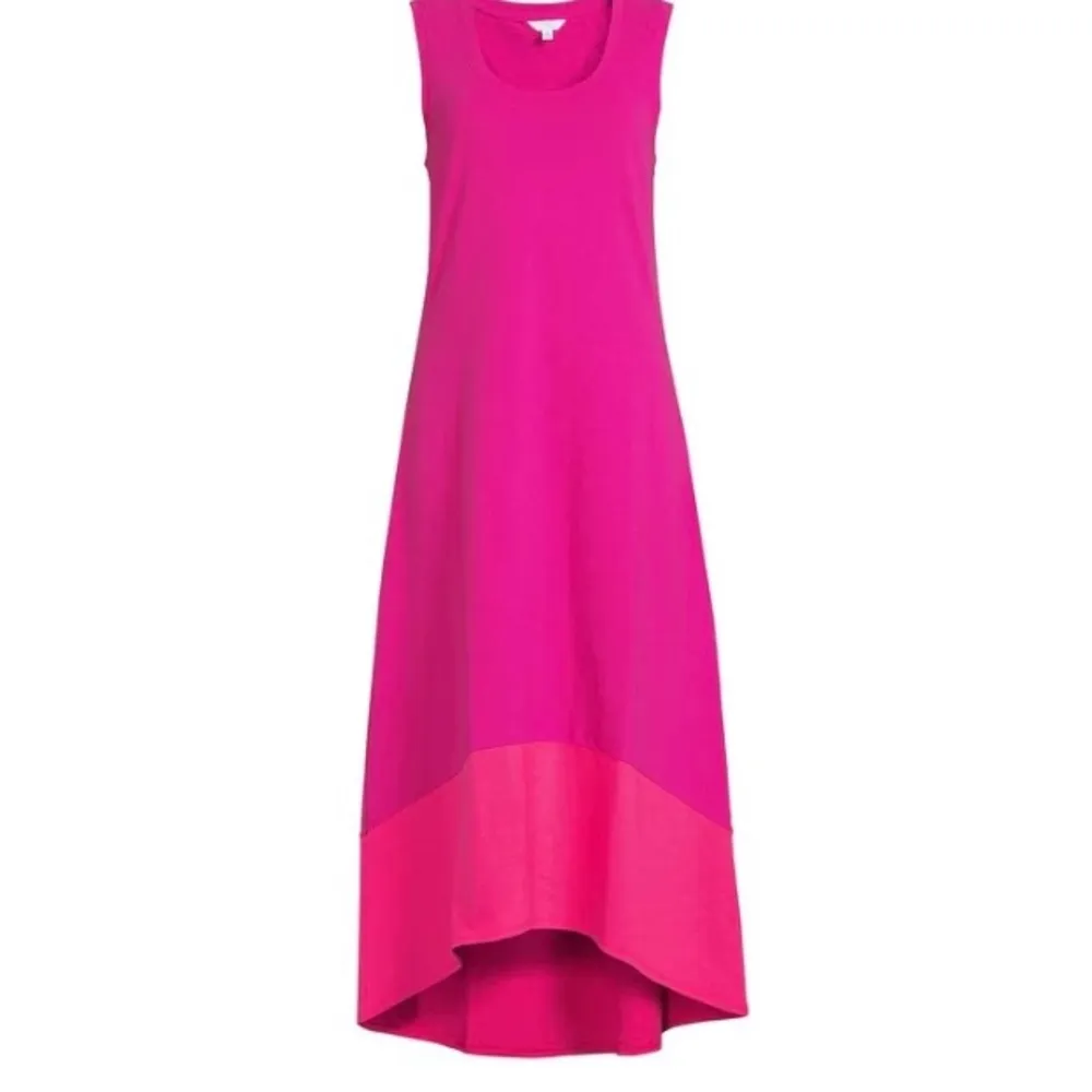 258. Time and Tru Pink/Magenta Sleeveless Maxi Dress - Image 2