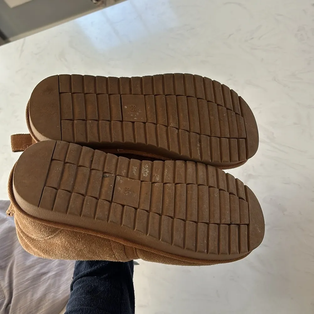 Aspen Suede Booties Tan Size 8.5 - Image 4