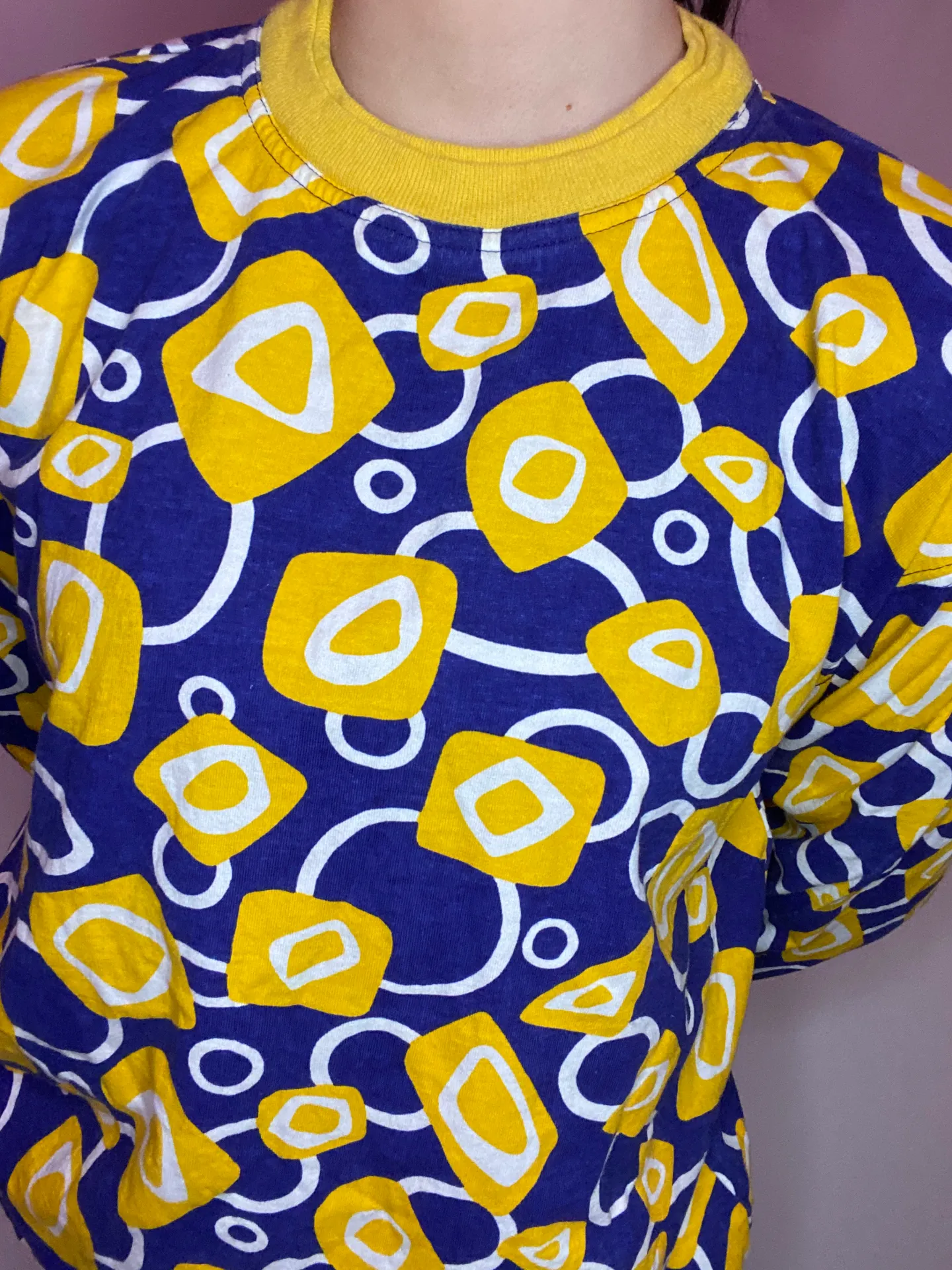 VINTAGE 60s FUN PATTERNED TOP Multiple - Image 3