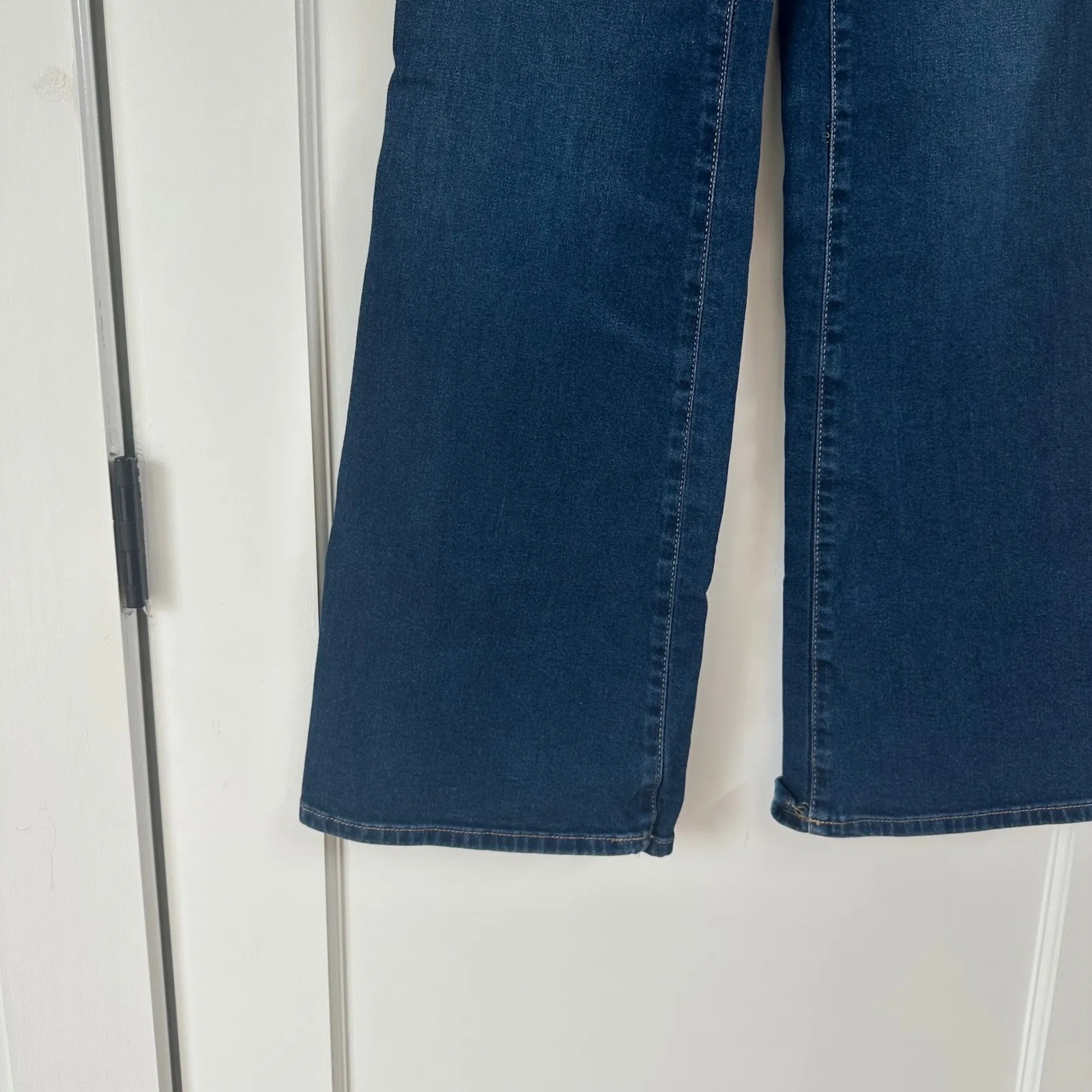 Wrangler Wanderer High Rise Flare Jeans Womens Size 26 Dark Wash Denim - Image 9