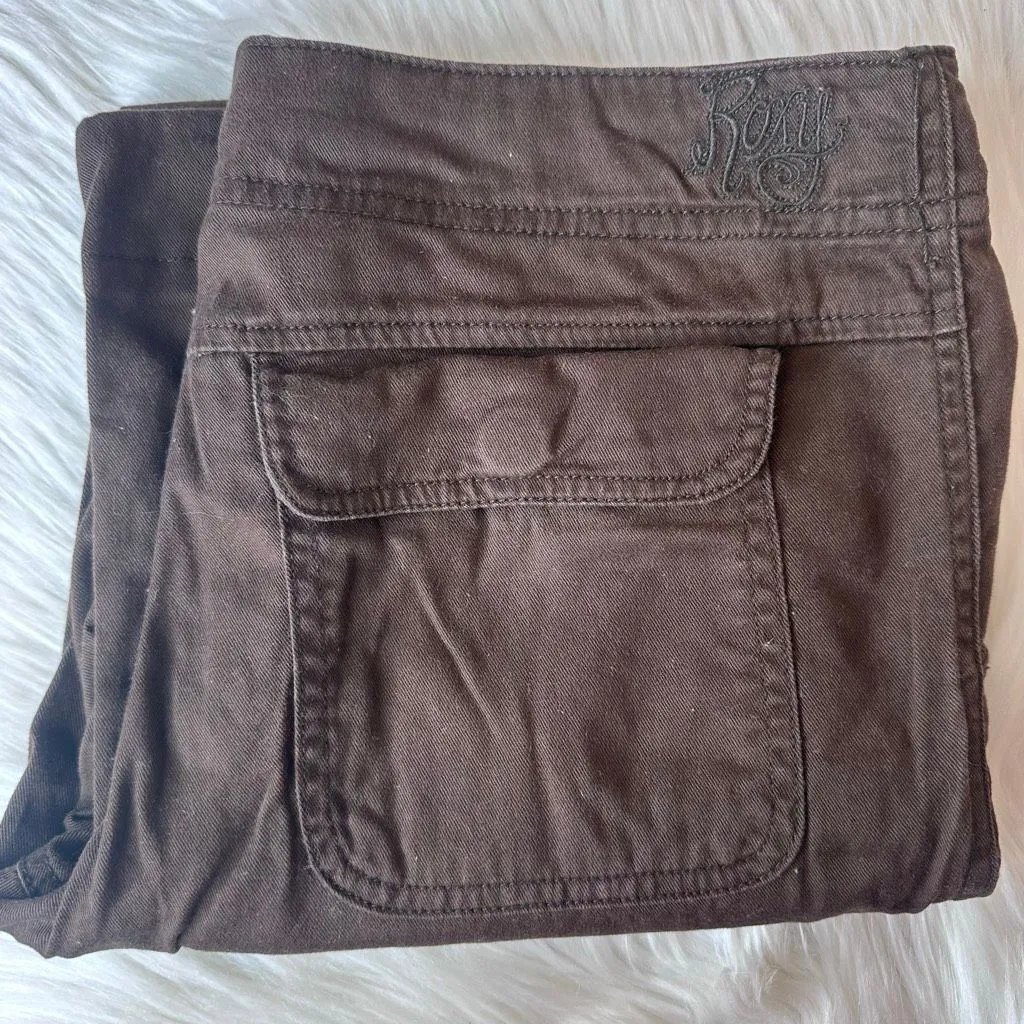 Roxy Wide Leg Draw String Pants Size 3 - Image 12