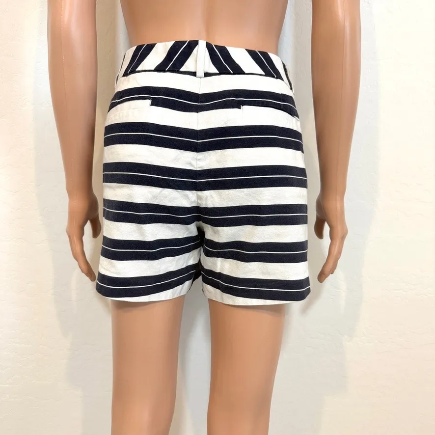 Banana Republic 12 flat front striped chino shorts SH2 3042 - Image 6