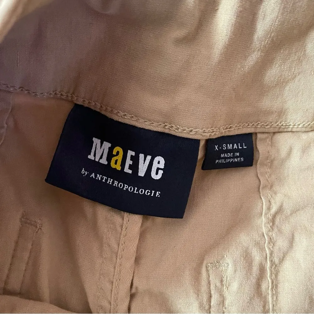 Anthropologie Maeve The Colette Tan/Khaki Maxi Skirt Size XS EUC - Image 3