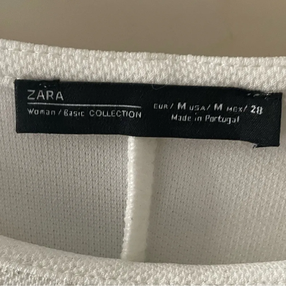 ZARA white snake print dress - Image 5