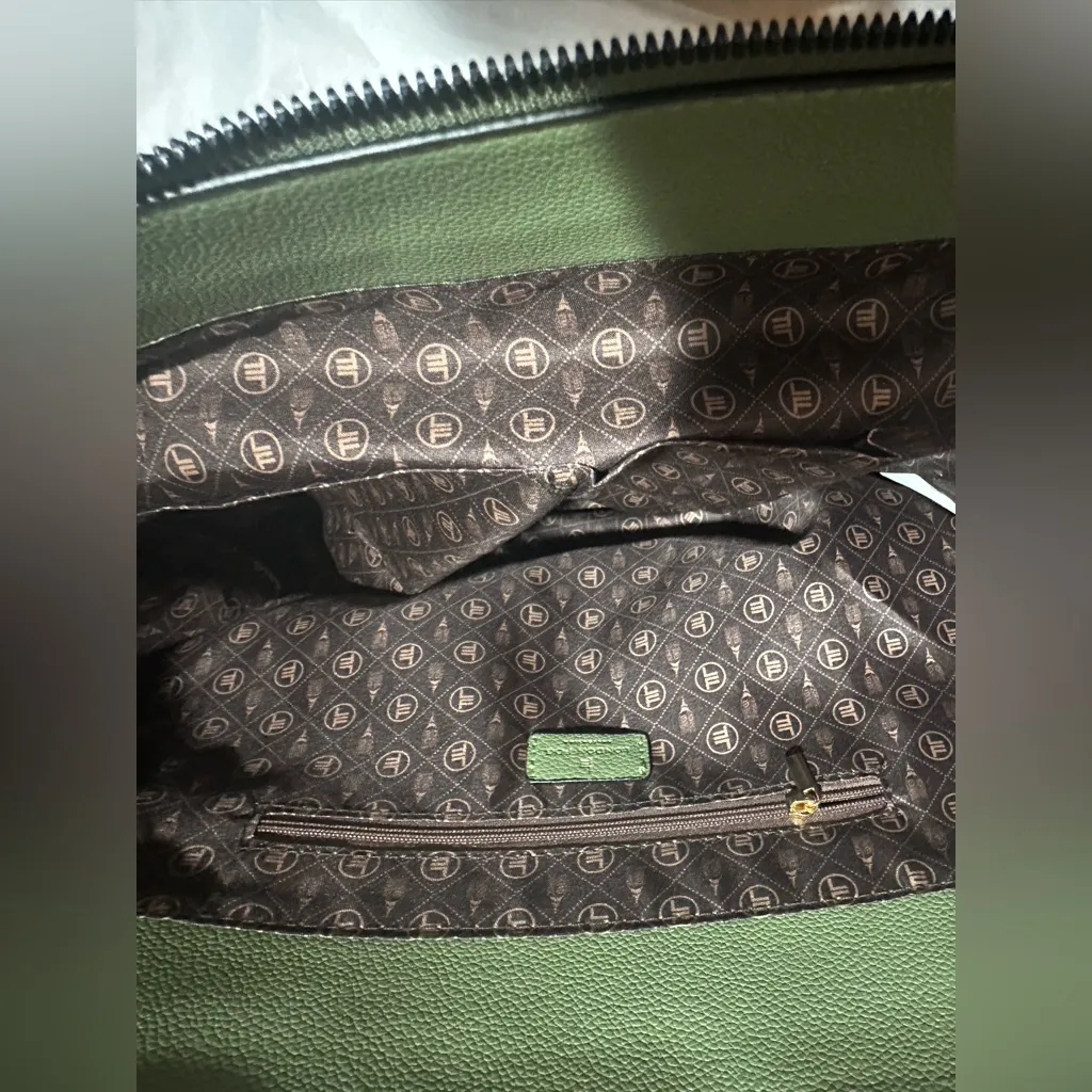 London Fog Sage Green Women's Backpack - Image 2