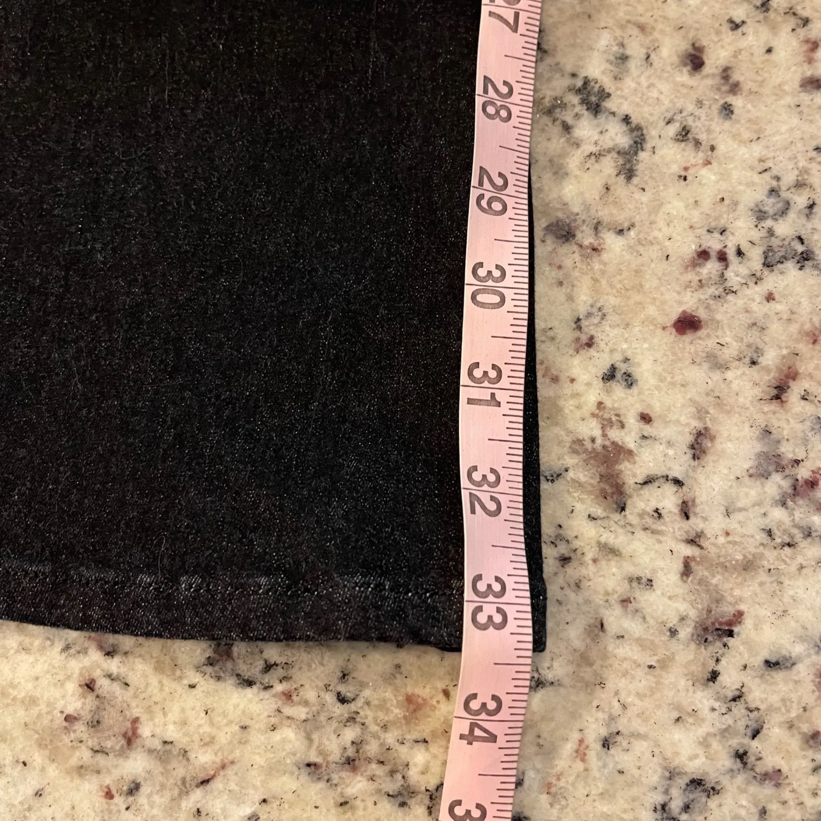 FRAME Le High Flare Jeans Black Denim Distressed Size 31 - Image 8