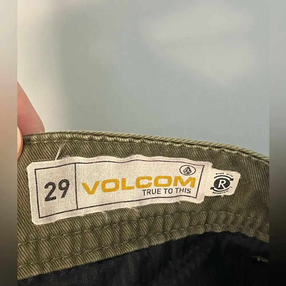 Volcom Olive Green straight leg‎ Pants size 29 - Image 5
