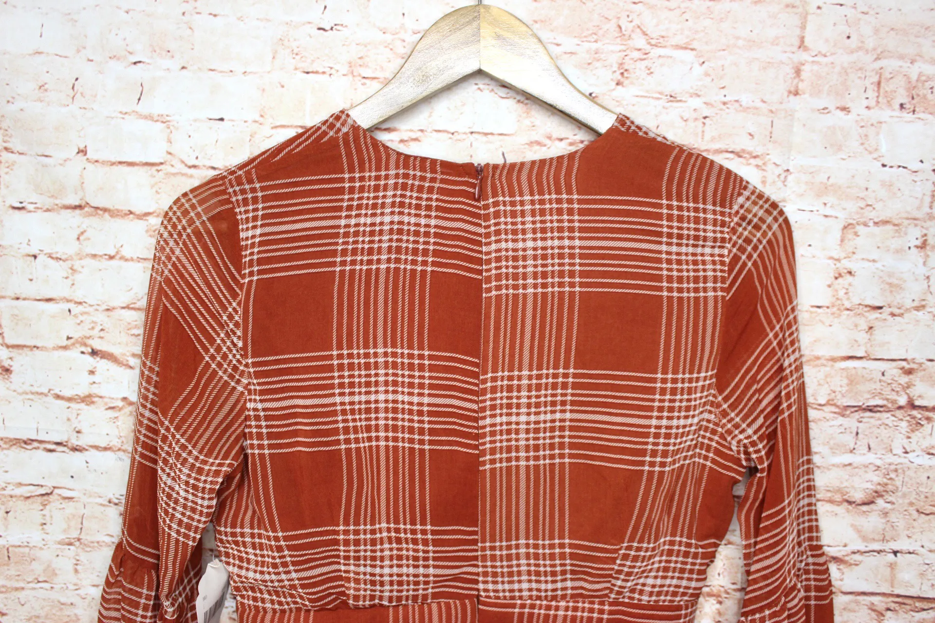 Altar’d State | Livorna plaid midi dress - Image 8