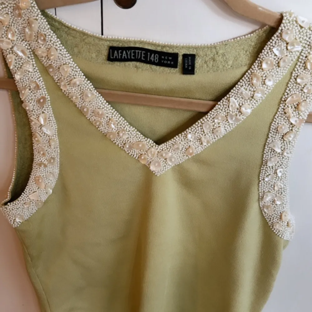 Lafayette 148 New York beaded top - Image 9