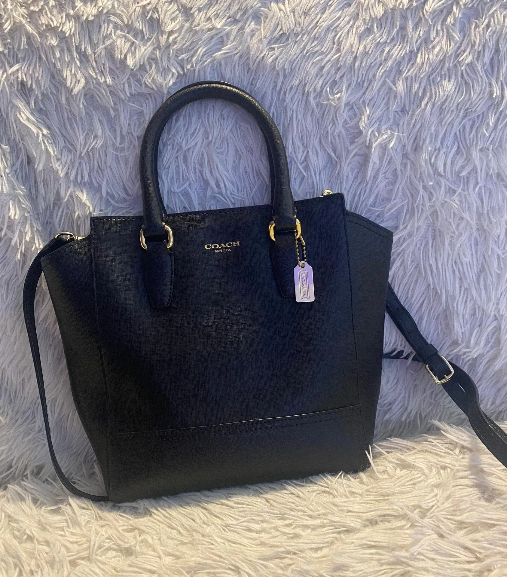 Coach Saffiano Mini Crossbody - Image 2