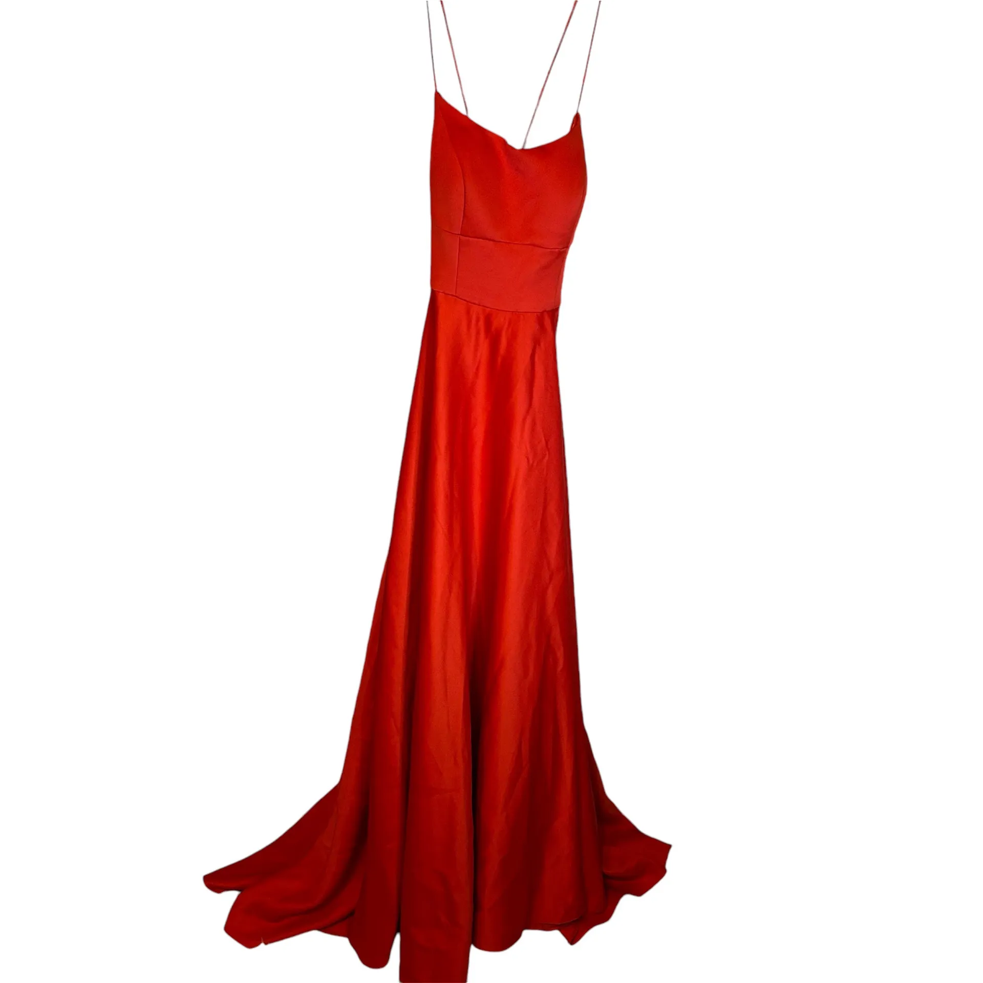 Prom Dress In Red, S - Image 4
