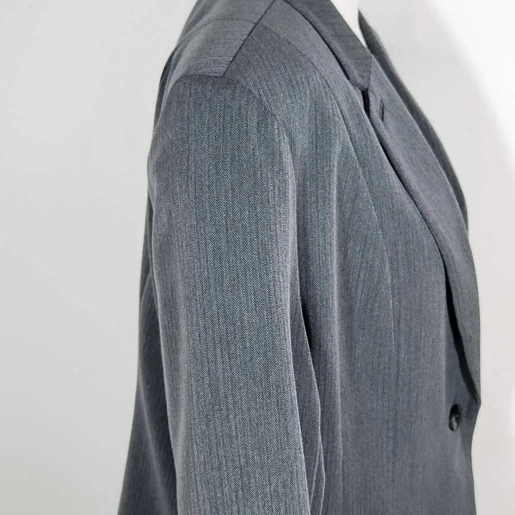 Worthington Gray Blazer NWOT Size XL Classic Gray Women's Blazer - Image 5
