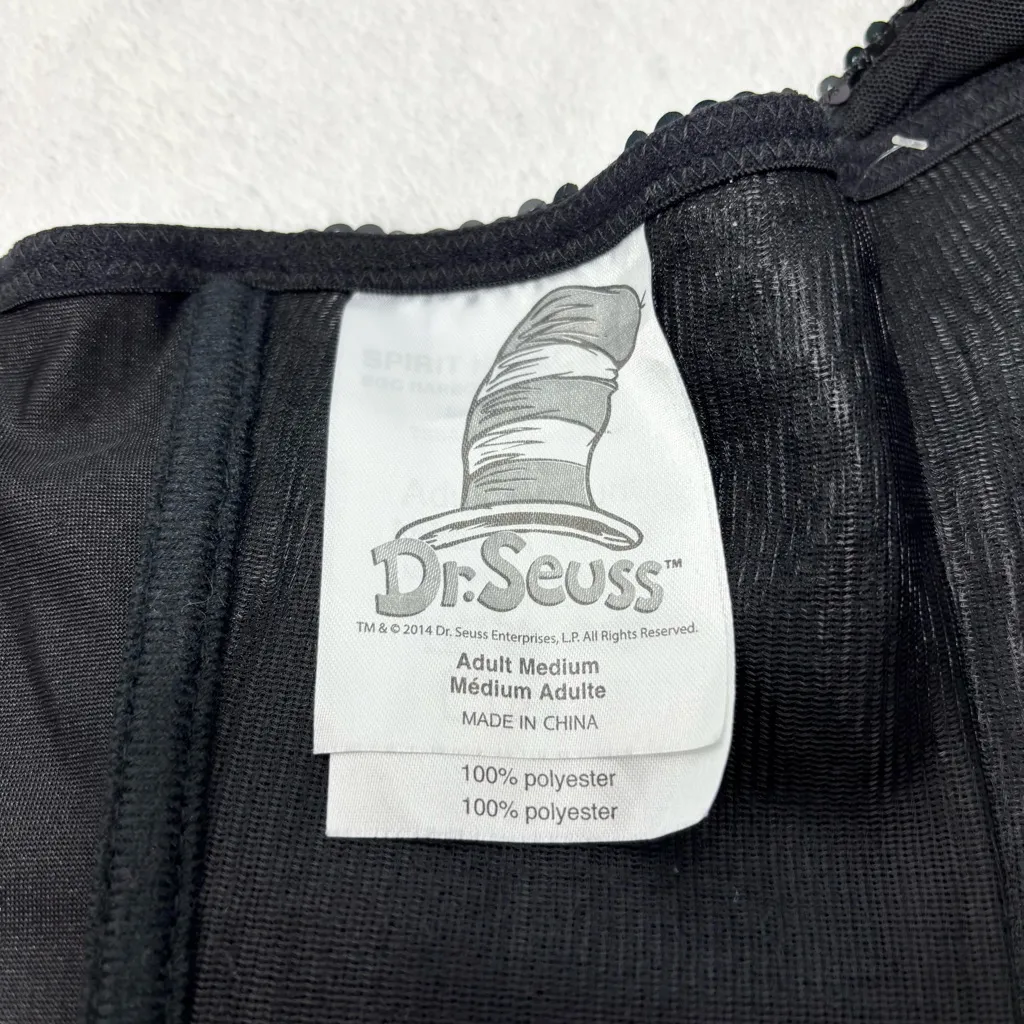 Dr. Seuss Black and White Corset with‎ Red Bow Size M
Halloween Cat in The Hat - Image 8