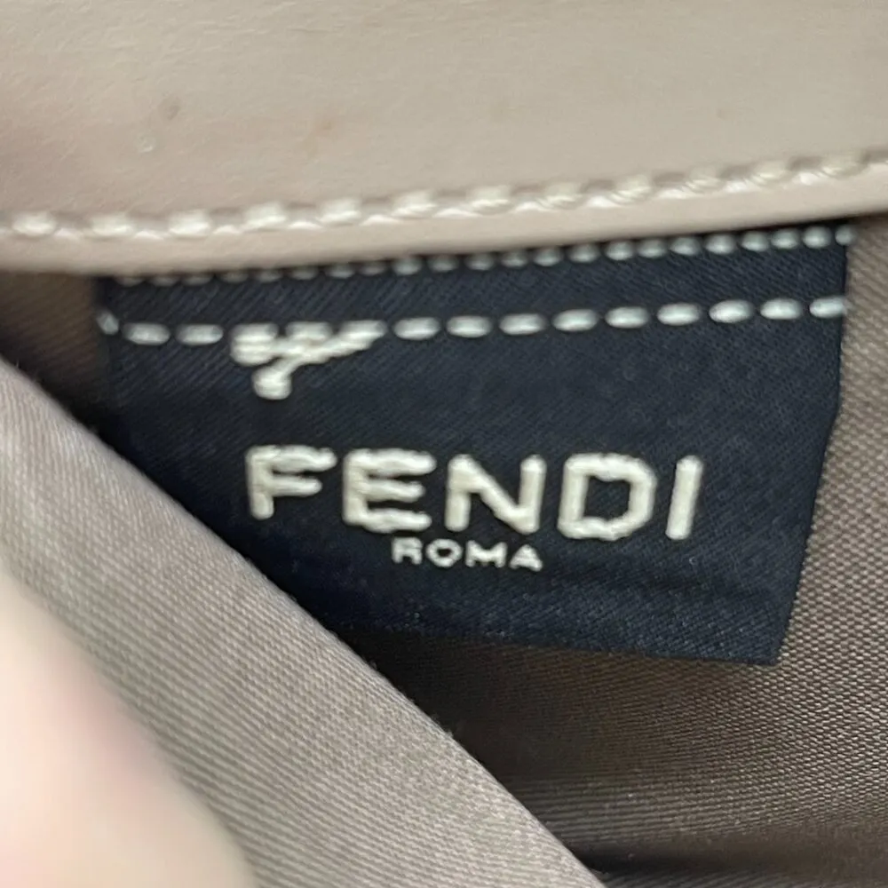 Fendi  Vitello Cruise F is Fendi Continental Envelope Wallet Tortora - Preowned - Image 14