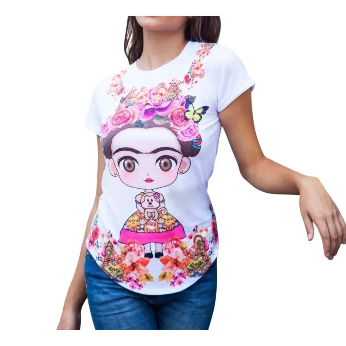 ROCKHER Frida Kahlo Graphic T - Image 7