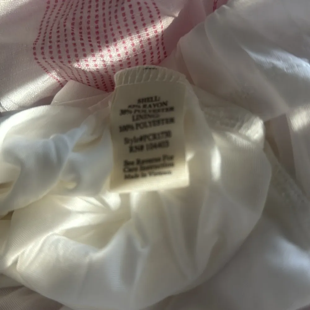 DUNCAN EMBROIDERED MINI DRESS Size 1XL Pink - Image 8