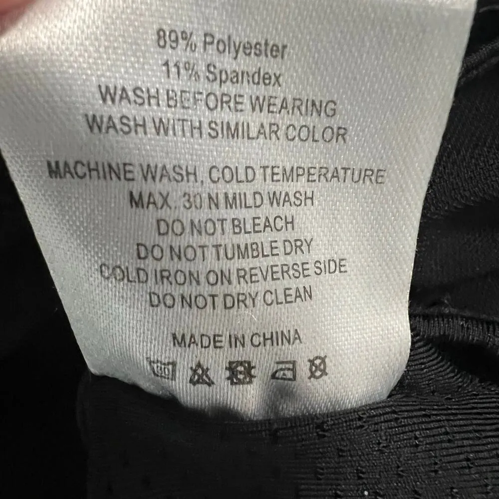 Zyia Active Black Mesh Energy Shorts Lined Size X‎ Small - Image 8