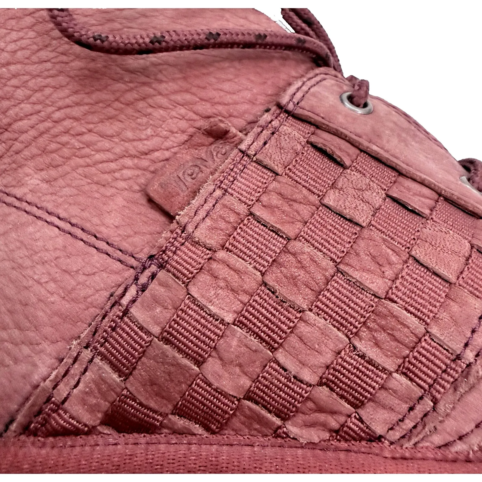 Teva Coromar Chukka Sneaker Shoe Women US 10 41 Leather Lace Up Oxford Boot Red - Image 3