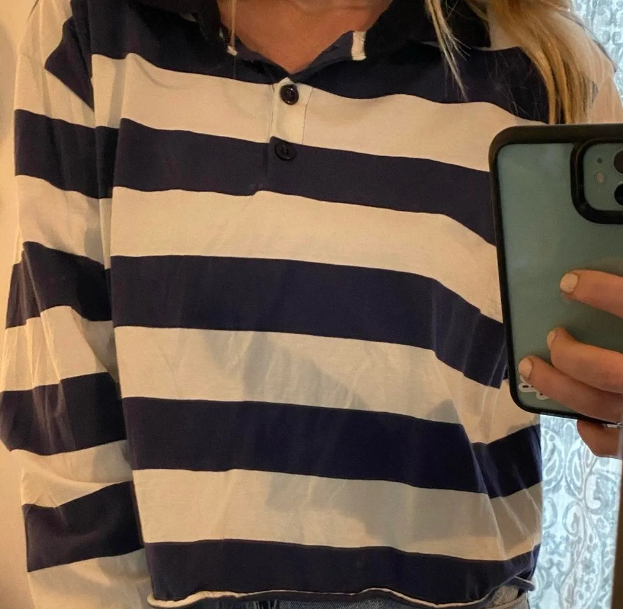 Wild Fable Stripped Cropped Top - Image 3