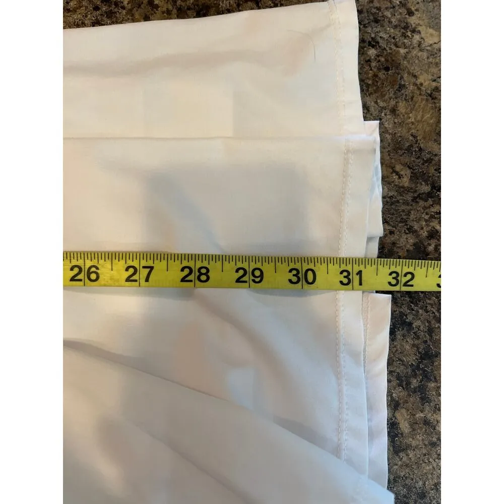 Abercrombie and Fitch White Pleated Skirt Tennis Dress Size Small Tall - Image 9