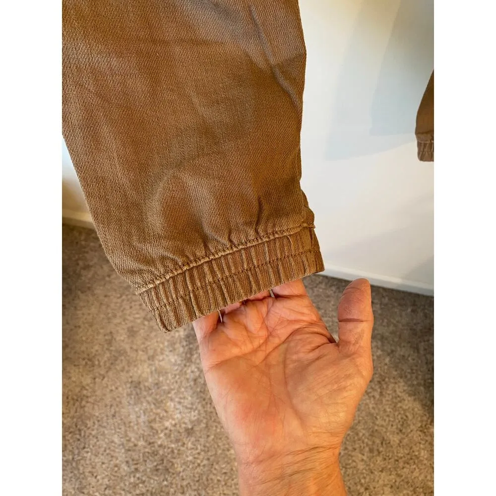 Organic Jogger Womens Size 10 Ankle Elastic Color Mushroom - Image 3