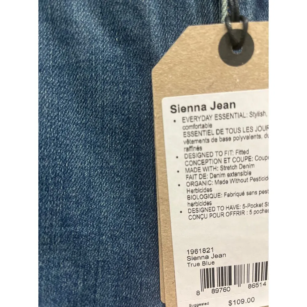 PrAna Denim Jeans Skinny Fit Stretch Organic Cotton blend Distressed Women’s 6 - Image 3