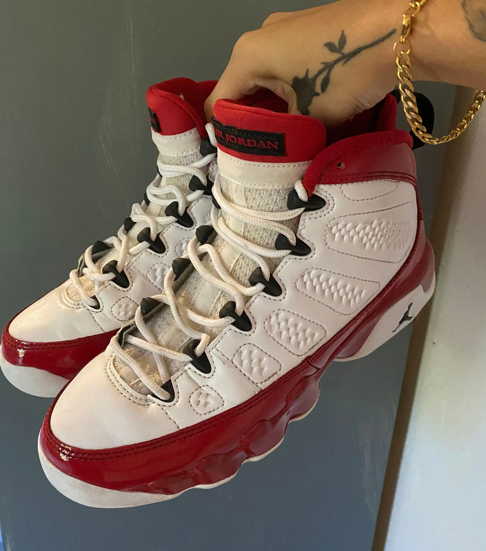 Air  9 Retro BG ‘Gym Red’ - Image 3