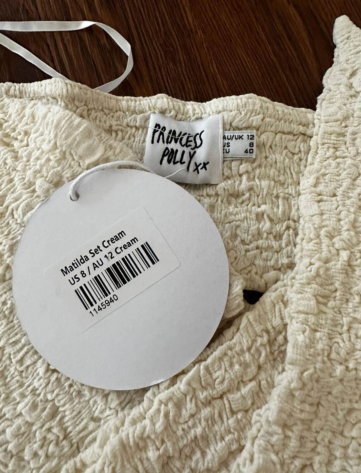 Princess Polly Cream Set - Image 2