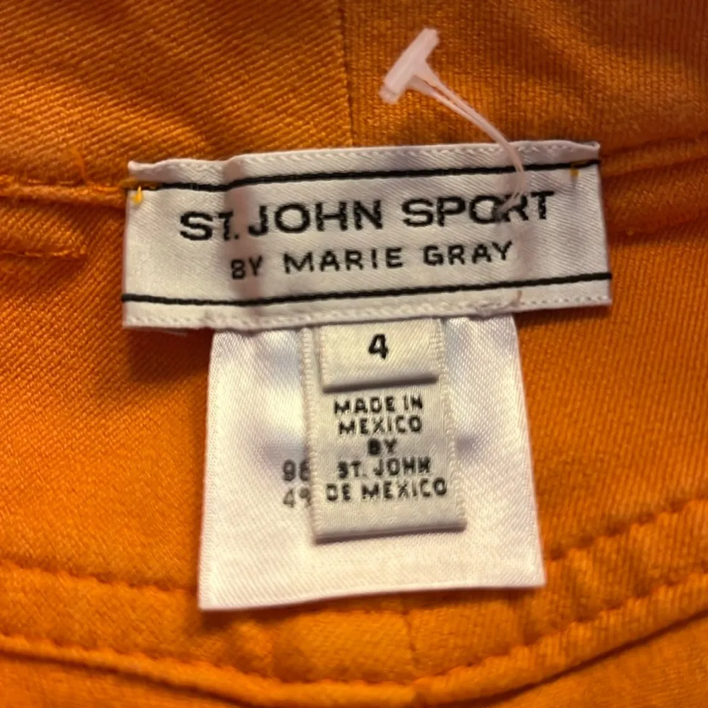 St. John by Marie Gray Pants Orange - Image 2