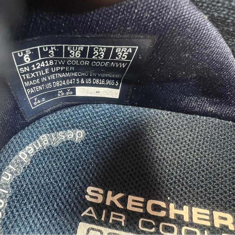 Skechers Go Walk Joy Sensational Day Women's Shoe Navy Size 6 #924 - Image 8