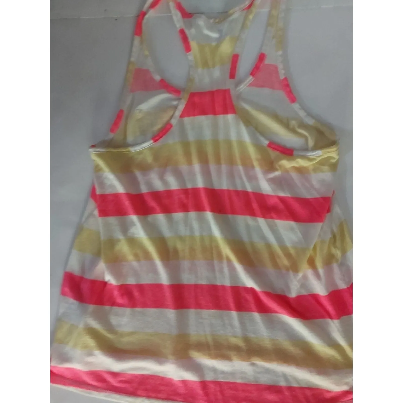 Abercrombie & Fitch Striped Tank Top S Casual Preppy Nautical Classic Festival - Image 5