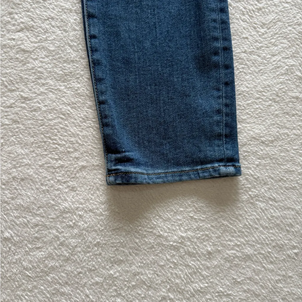 Good American Women’s Distressed Light Wash Mid Rise Stretch Jeans Size 6 / 28 - Image 5