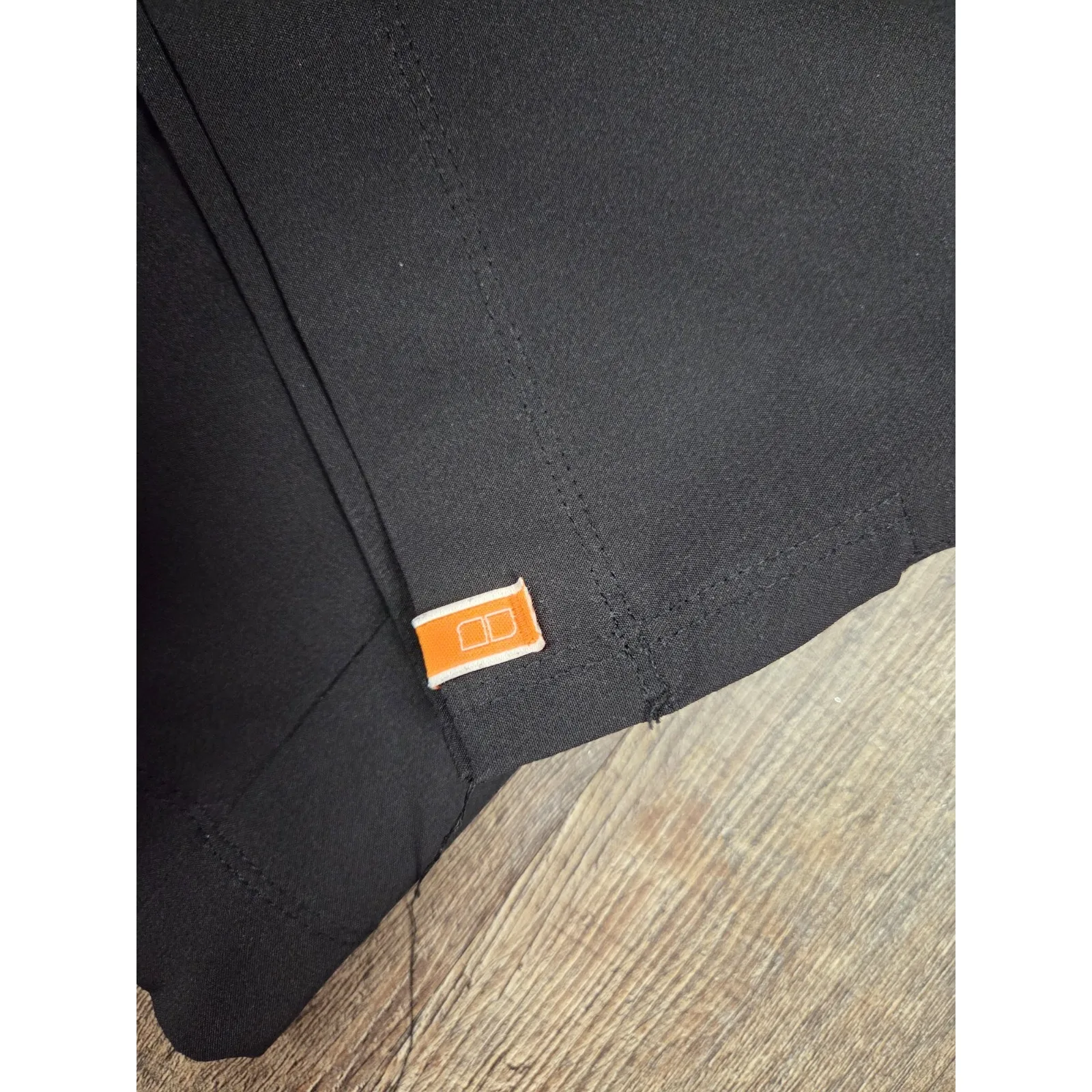 LUCY Solid Black Nylon Water Resistant Outdoor Hiking Camping Pants Women's L Size L - Image 3