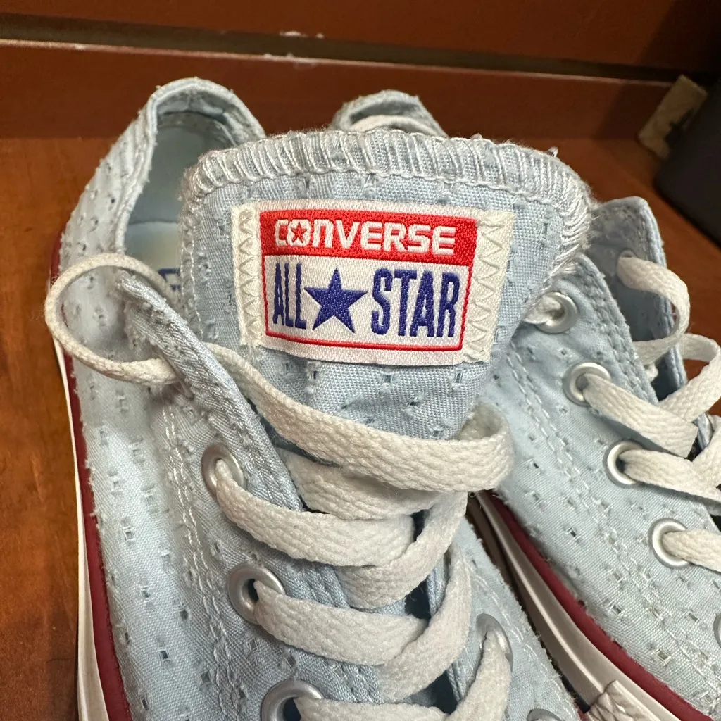 Converse  Light Blue Sneakers - Image 2