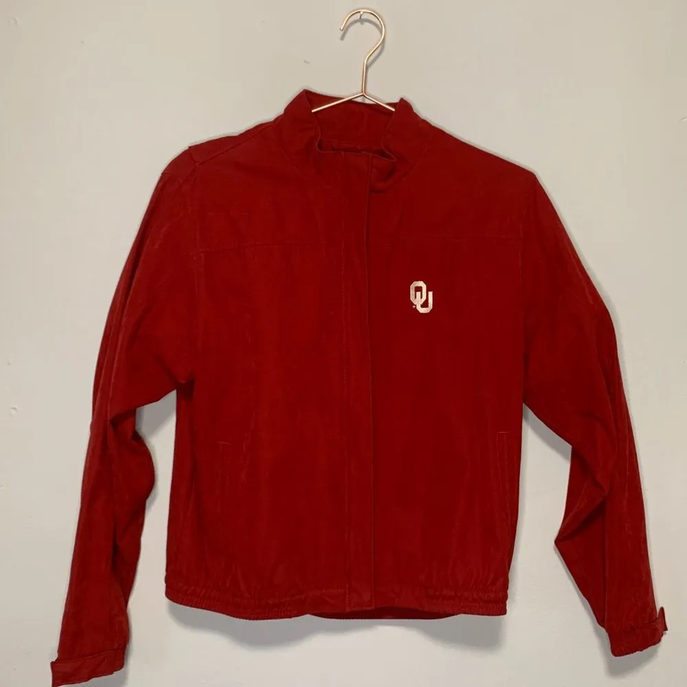 Antigua Womens Oklahoma Sooners Lightweight Jacket - Image 11