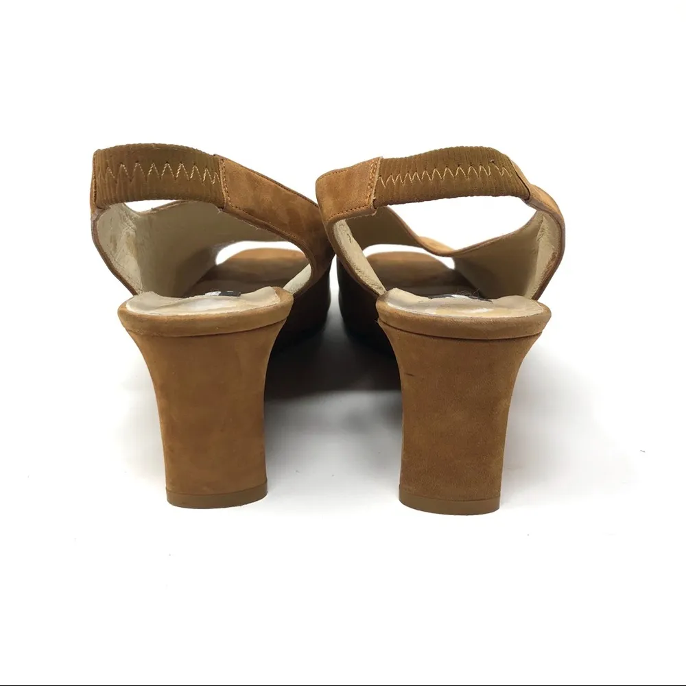 KENNETH COLE suede peep toes wedges - Image 6