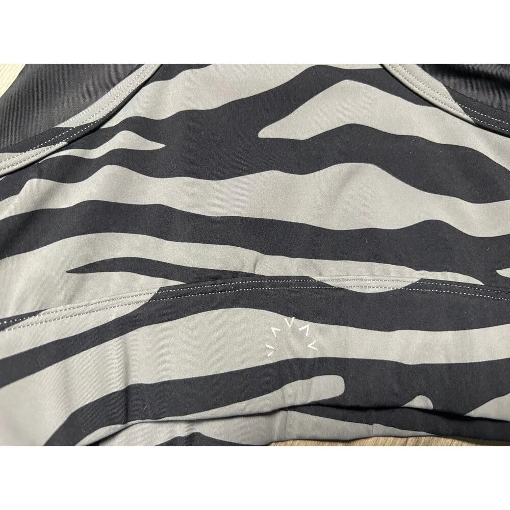 Varley New Berkeley-B Bra in Steel Zebra Small - Image 6