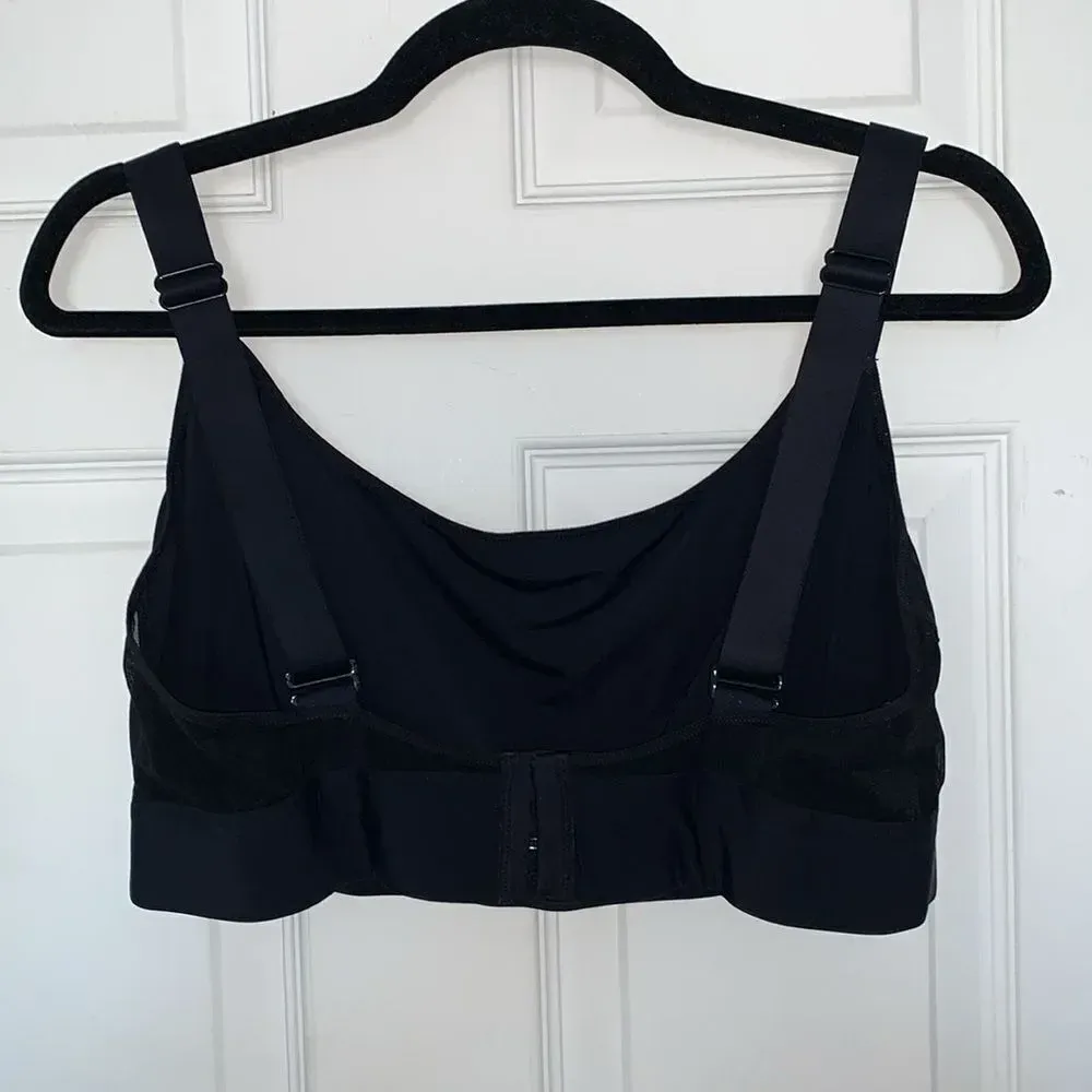 Parade Dream Fit Ultra Soft Black Bralette Size 3 Black - Image 5