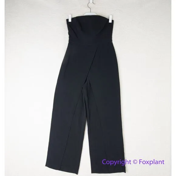New! White‎ House Black Market Convertible Strapless Split-Leg Jumpsuit, size 4P - Image 5